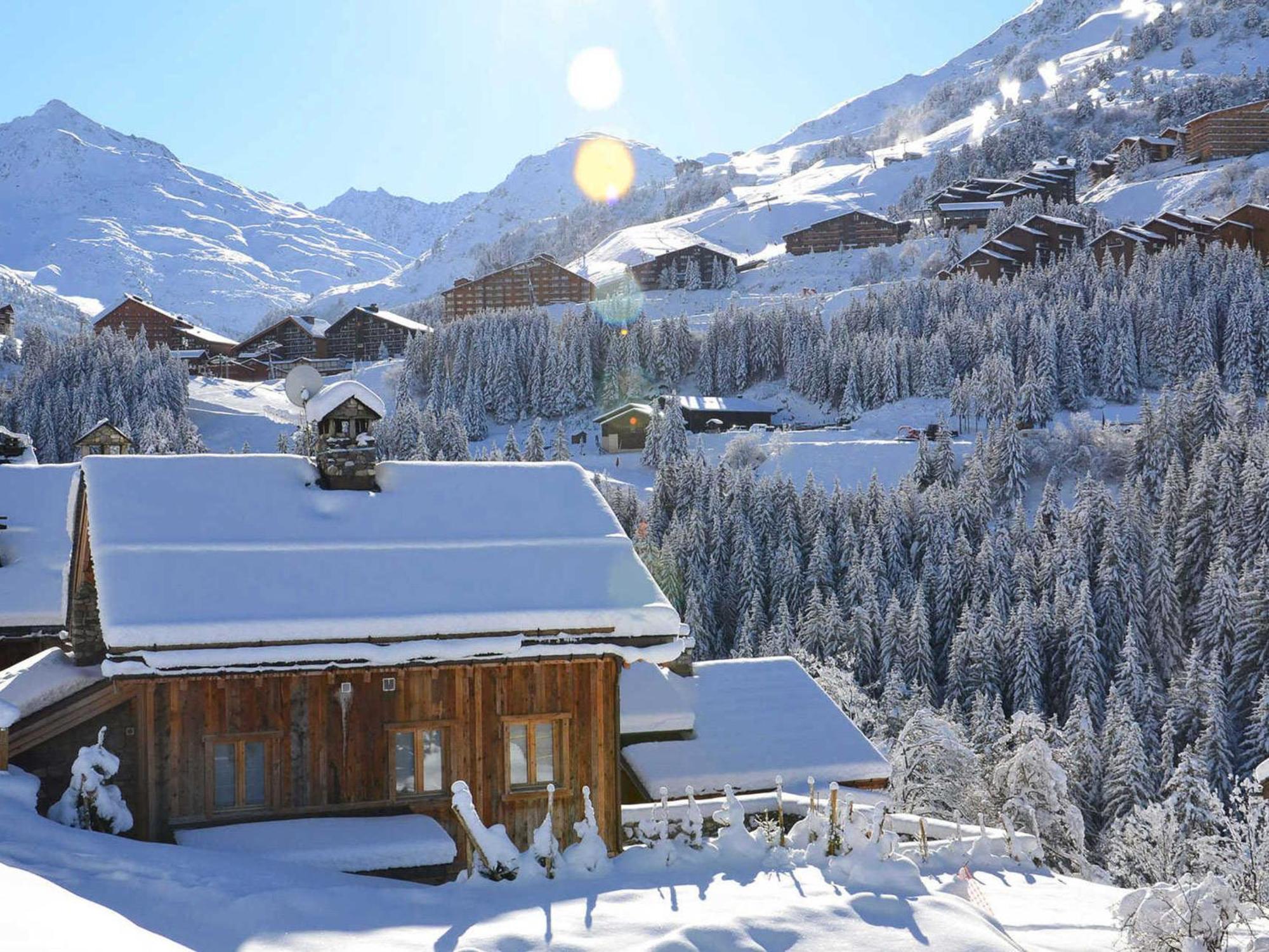Appartement Ensoleille Avec Tv, Proche Pistes Et Commerces, Residence Plein Soleil, Les Allues - Fr-1-182-18 Méribel Kültér fotó